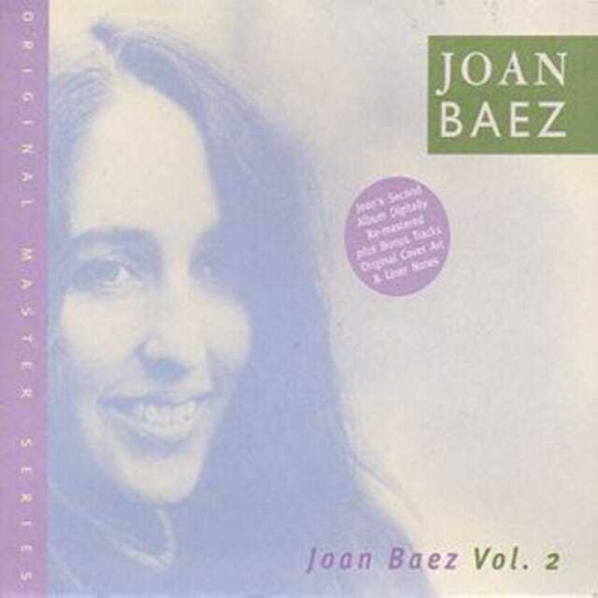 Joan Baez : Joan Baez Vol. 2 CD (2001)