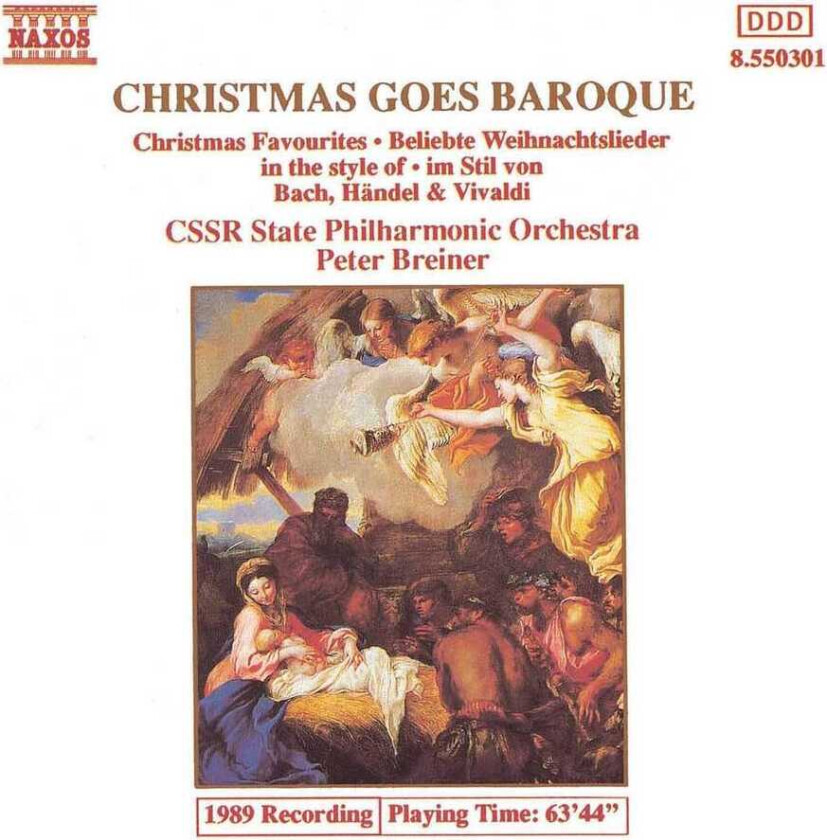 Peter Breiner : Christmas Goes Baroque CD (1993)