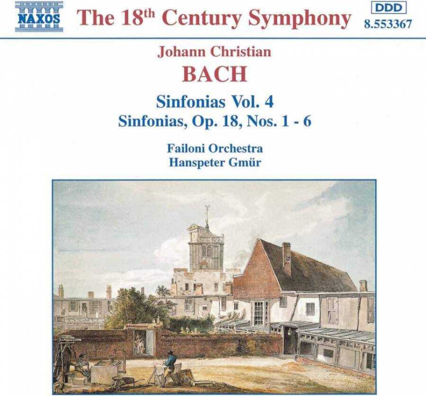 Johann Christian Bach : J.C. Bach: Sinfonias Op.18, Nos. 1-6 CD (1996)