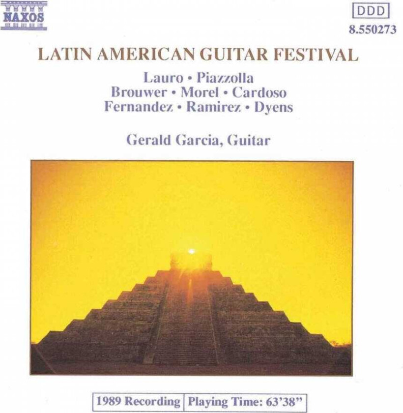 Gerald Garcia : Latin American Guitar Festival CD (1993)