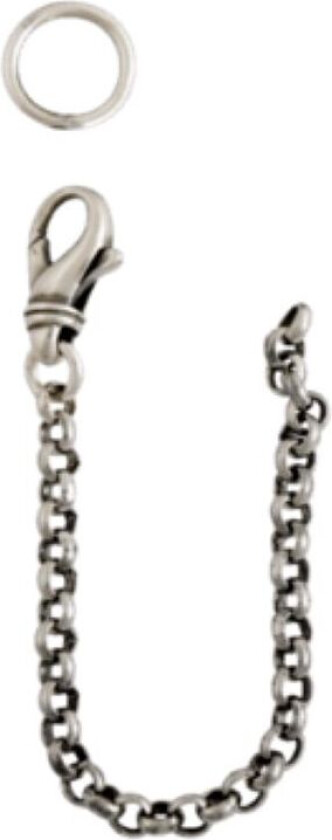 Bilde av Sikringslenke til veskelås i 830 oksidert sølv