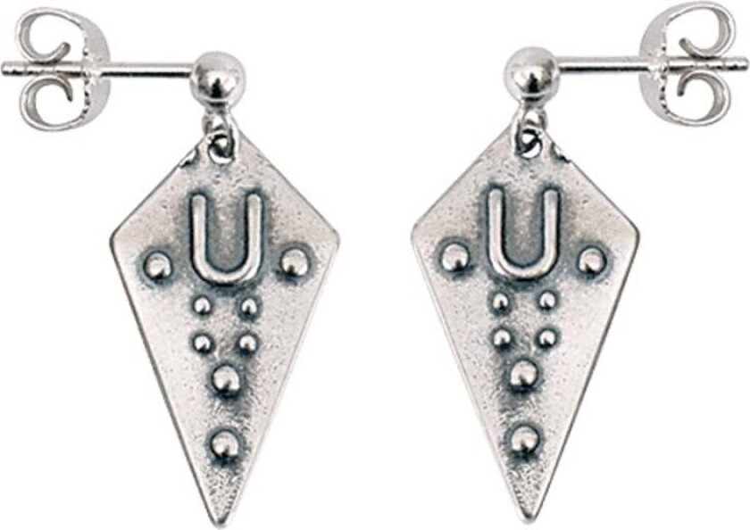 , Øredobber Østfold i 830 oksidert sølv