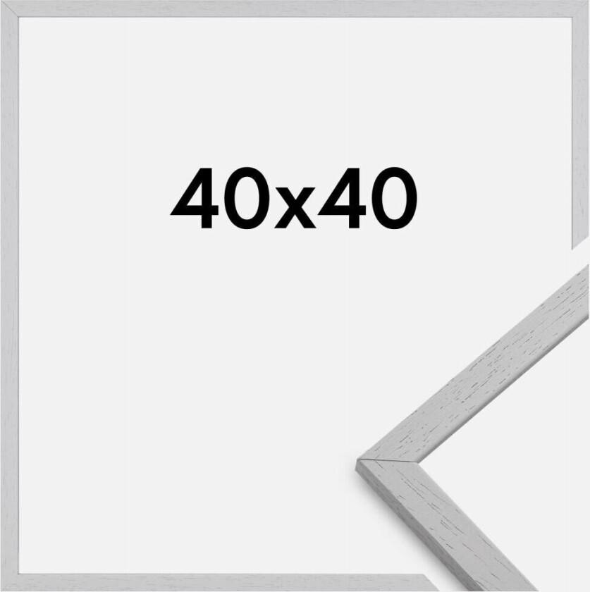 Ramme Edsbyn Akrylglass Grey 40x40 Cm