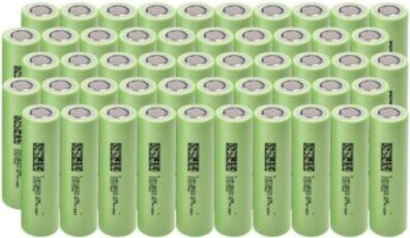 50x Ogniwo Akumuliatorius Green Cell 18650 Li-Ion INR1865029E 3.7V 2900mAh