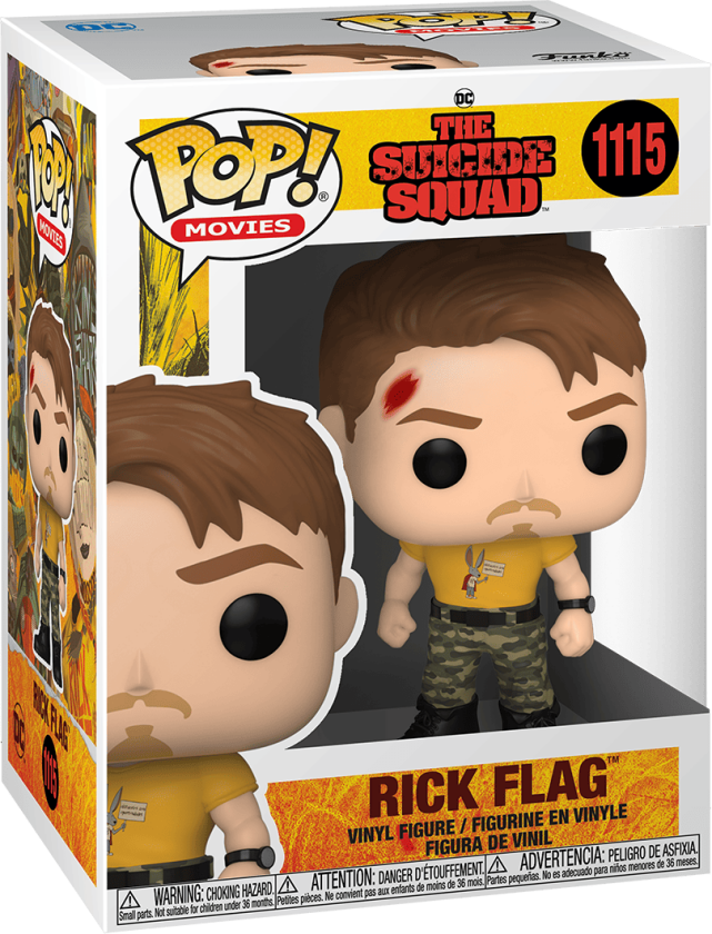 Samlefigurer Funko Pop! The Suicide Squad - Rick Flag Nº1115