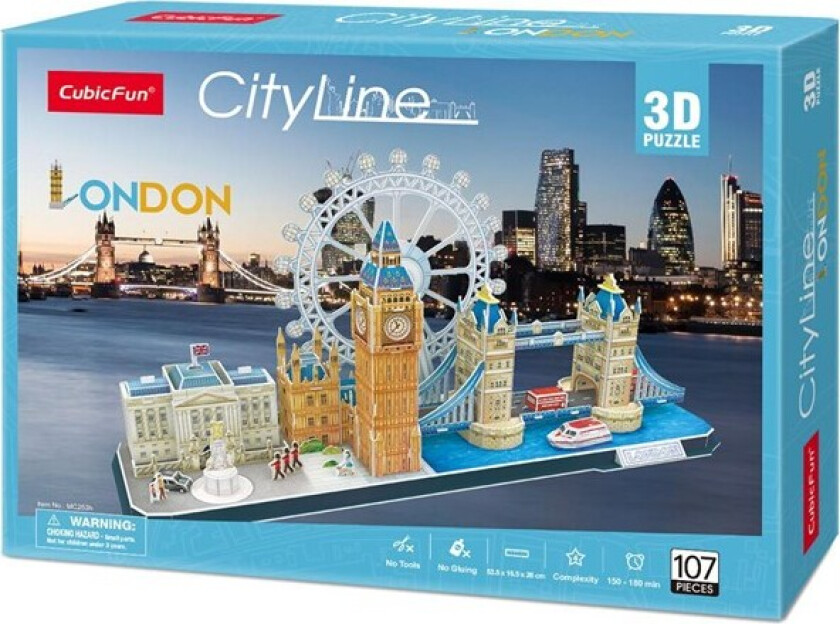 Cubicfun Puzzle 3D City Line London