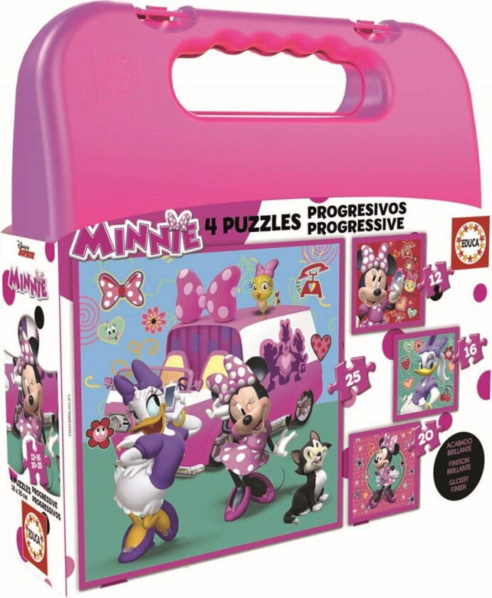 Puslespill Minnie Educa 17638 (12-16-20-25 stk)