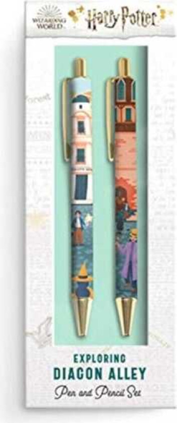 Harry Potter: Exploring Diagon Alley Pen and Pencil Set