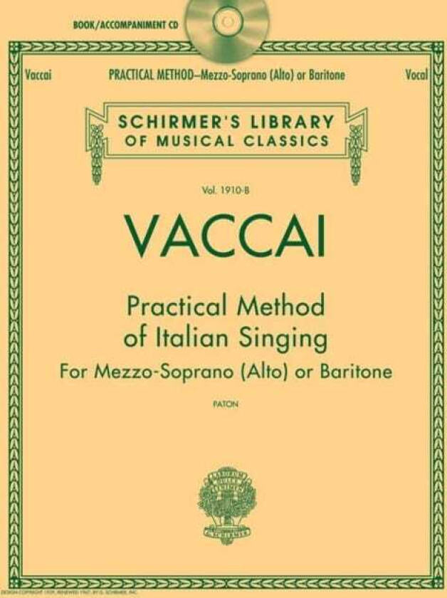Practical Method of Italian Singing