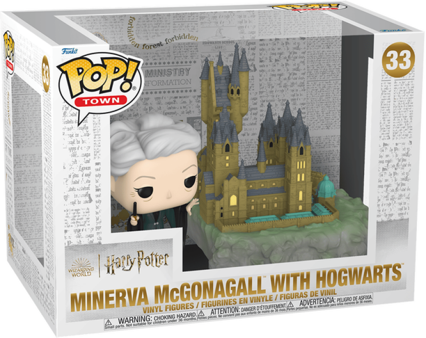 Pop Town: Harry Potter - Minerva W/hogwarts