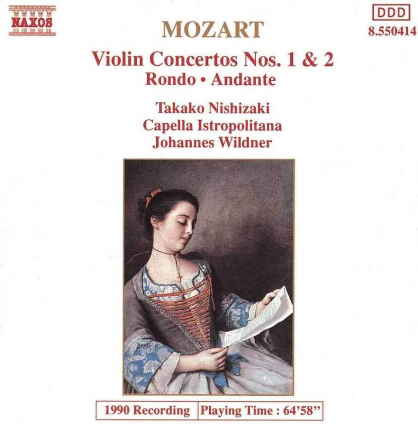 Mozart W A - Violin Concertos 1 & 2