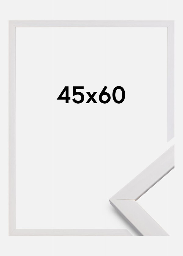 Ramme Stilren Akrylglass Hvit 45x60 Cm