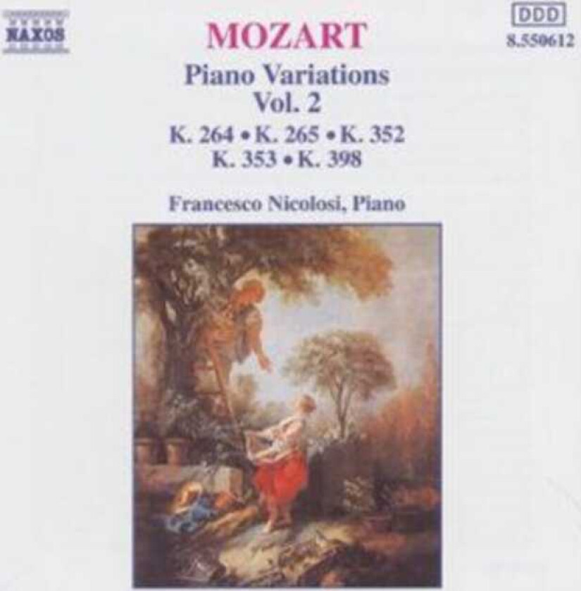 Mozart Wolfgang Amadeus - Piano Variations Vol 2