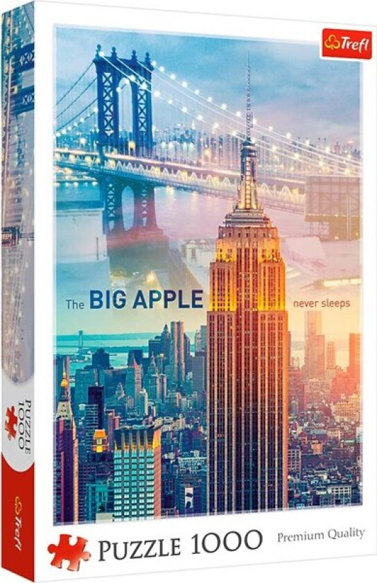 New York, Pussel, 1000 bitar,