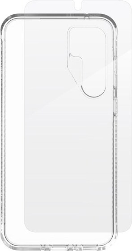 Samsung Galaxy A35 Deksel med Skjermbeskytter Luxe & Glass 360 Protect Bundle