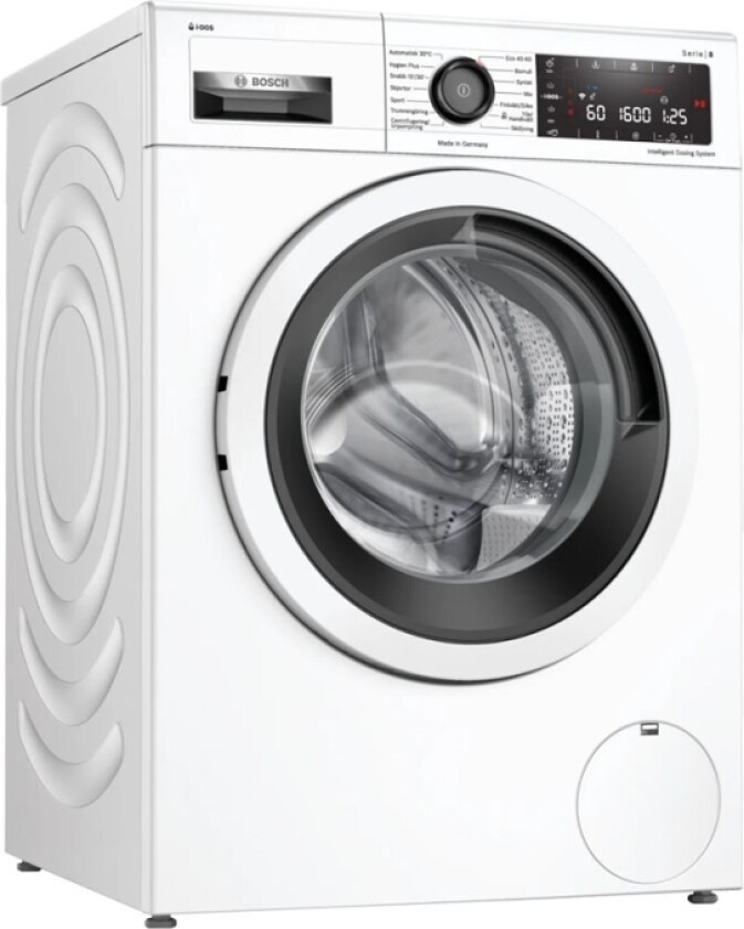 Serie 8 WAXH2KM1SN - Vaskemaskin - Wi-Fi - Nisje - bredde: 60 cm - høyde: 85 cm - frontileggelse - 70 liter - 10 kg - 1600 rpm - hvit