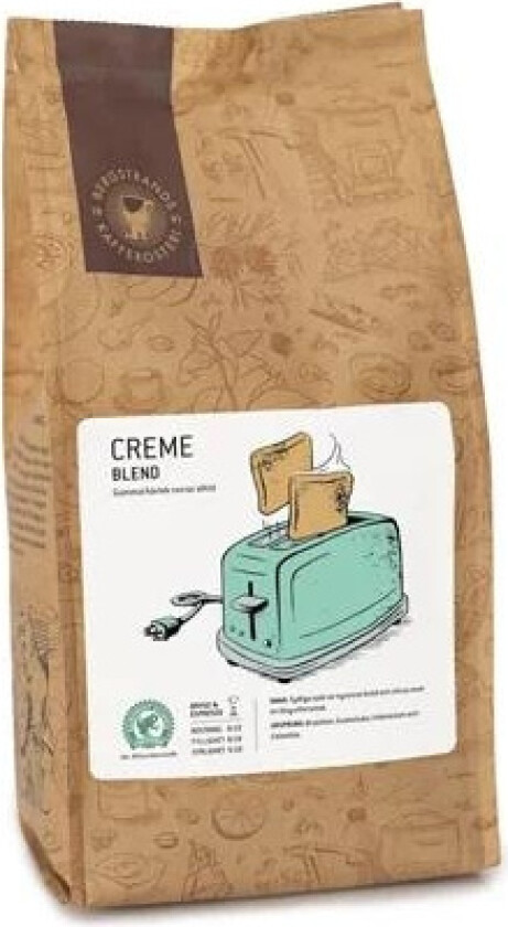 Bilde av bergstrands Espresso bönor Crème - 1000g