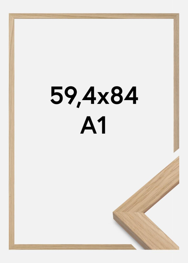 Ramme Oak Wood 59,4x84 Cm (A1)