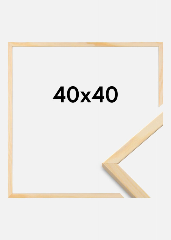 Ramme Galant Akrylglass Furu 40x40 Cm