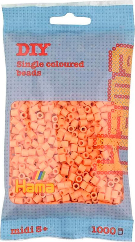 Midi Beads 1000 pcs Light Apricot