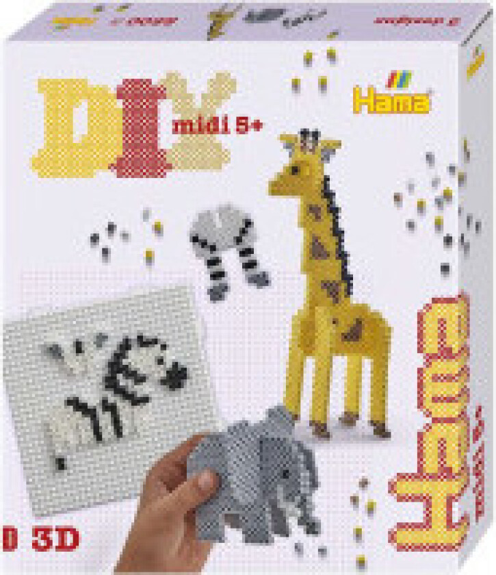 Midi Gift Box 3D Safari