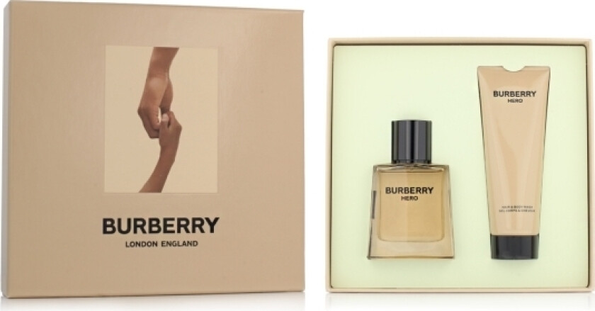 Sett herre parfyme Burberry EDT Hero 2 Deler