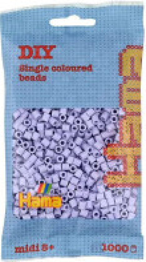 Midi Beads 1000 pcs Light Lavender