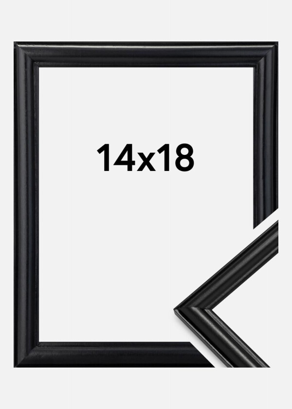 Ramme Line Svart 14x18 Cm