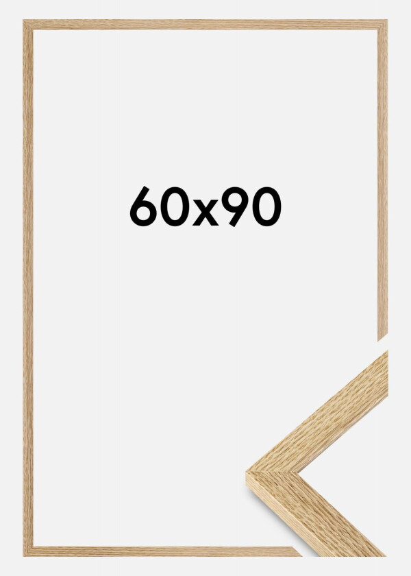 Ramme Selection Akrylglass Eik 60x90 Cm