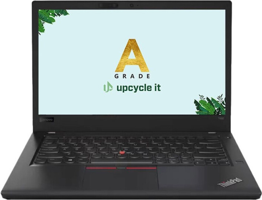 Lenovo ThinkPad T480 - Intel Core i5 - 8250U / inntil 3.4 GHz - Win 11 Pro - UHD Graphics 620 - 8 GB RAM - 256 GB SSD - 14 1920 x 1080 (Full HD) - kbd: Nordisk - oppusset - Grade A
