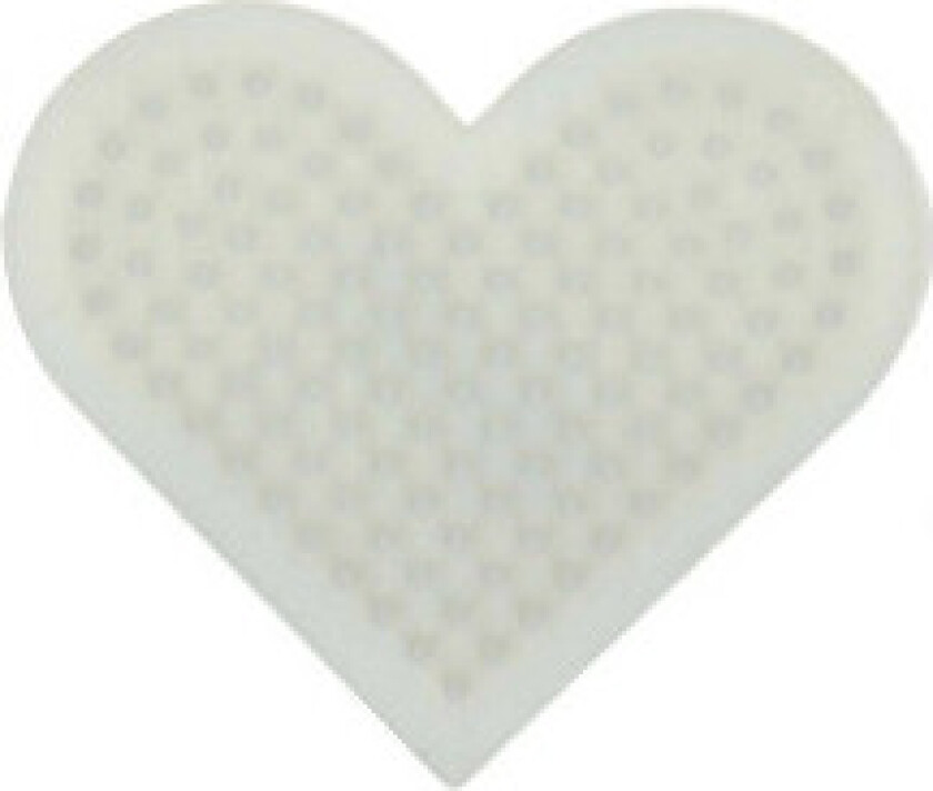 BIO Midi Bead Plate Heart 8,5 x 7,5 cm