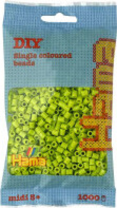 Midi Beads 1000 pcs Lime