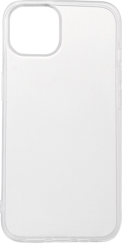 Essentials iPhone 14 TPU back cover, Transparent