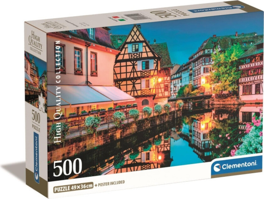 500 pcs. CB High Quality Collection Strasbourg Old Town