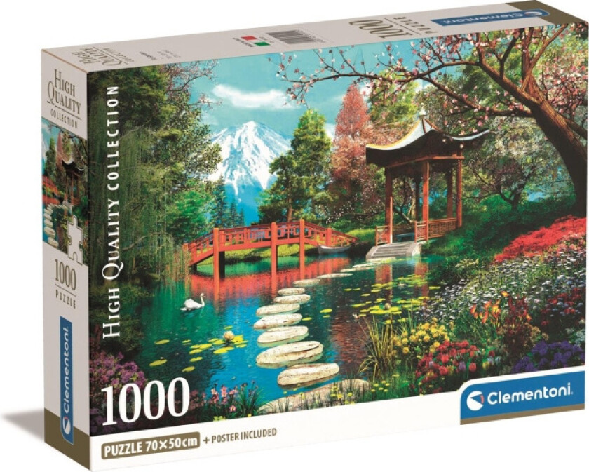 Clementoni Puzzle 1000el Fuji garden 39910