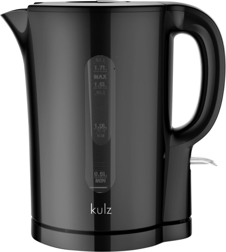 Kulz KUWK1108BLK Vattenkokare 1,7L, Svart