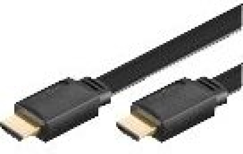MicroConnect - HDMI-kabel - HDMI hann til HDMI hann - 5 m - flat