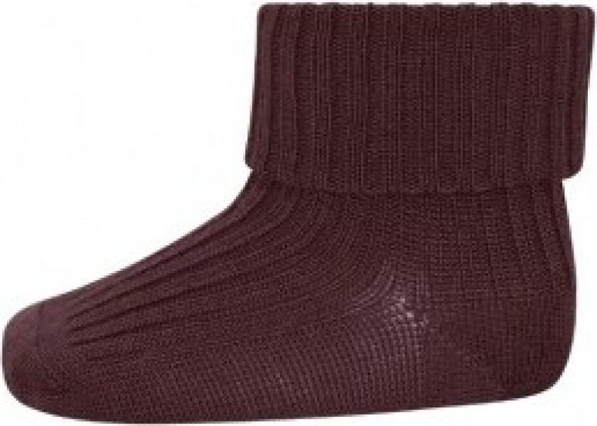 Bilde av MP 589 Ull Rib Baby Sokker Grape Skin str. 15-16
