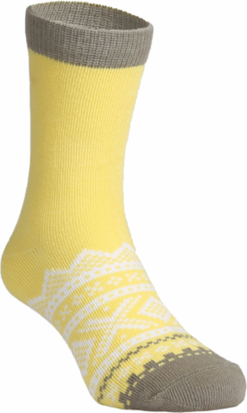 - Sokker i Bomull "Happy Yellow"