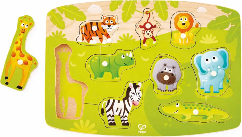 Jungle Peg Puzzle Tre
