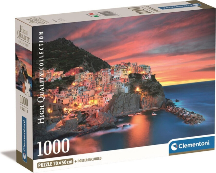 Clementoni Puzzle 1000el Manarola 39913