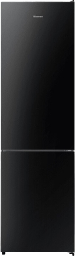 HiSense Kjøleskap Hisense 200cm, NF, sort glass