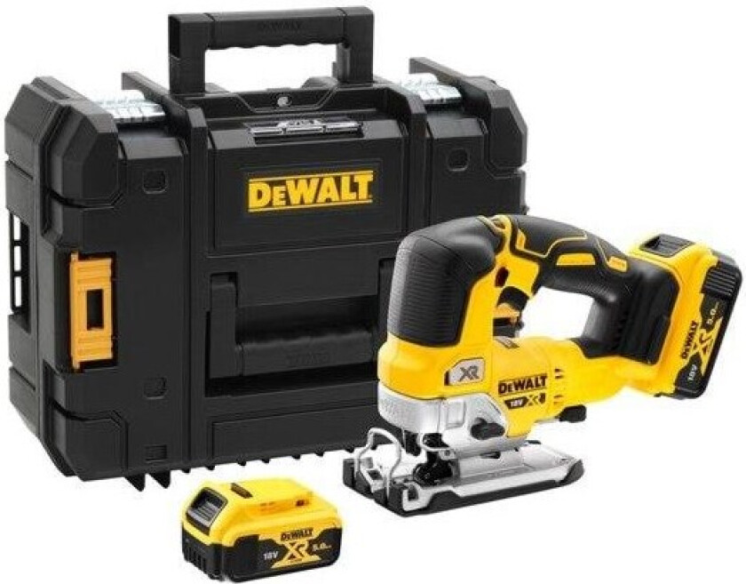 18V XR Brushless Jigsaw - 2 x 5Ah