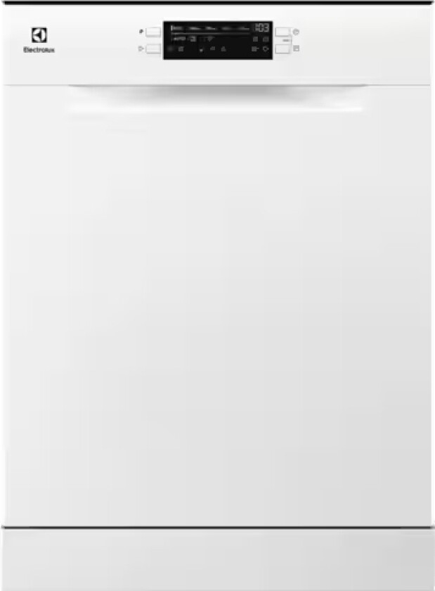 ESA47300SW, Frittstående, Full størrelse (60 cm), Hvit, Knapper, LED, Kaldt, Varm