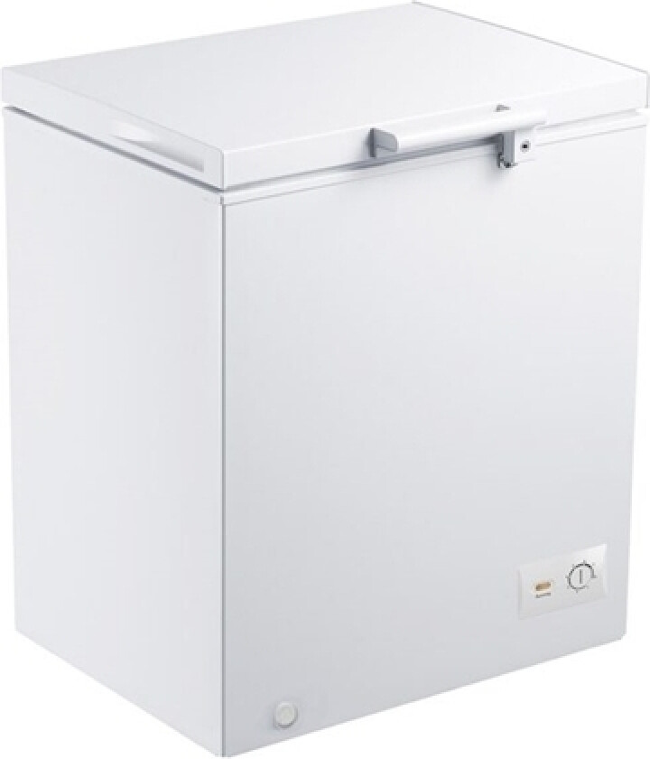 GODFTE2145WW8E Freezer Energy efficiency class E Chest Free standing Height 84.6 cm Total net capacity 142 L White