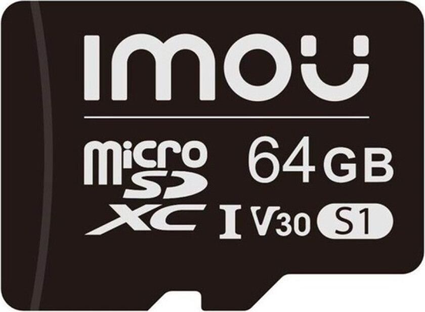 Imou ST2-64-S1, 64 GB, MicroSD, Class 10, NAND, 95 MB/s, 35 MB/s