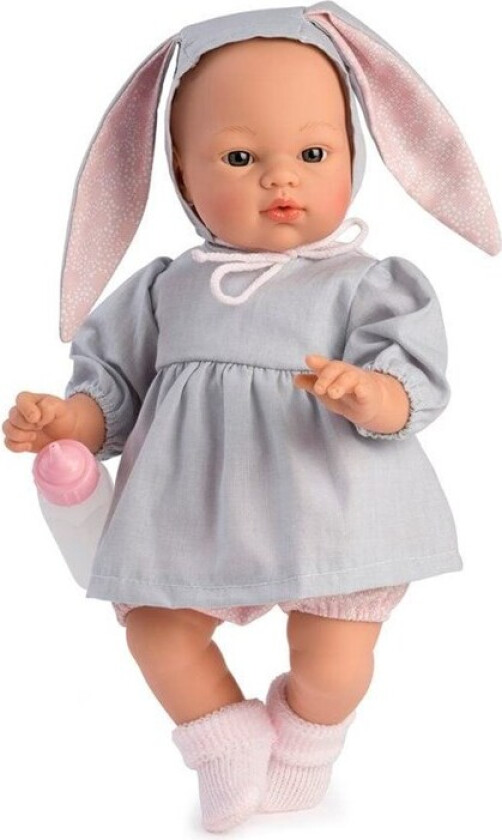 Babydukke - Koke Pige Rose/Grey