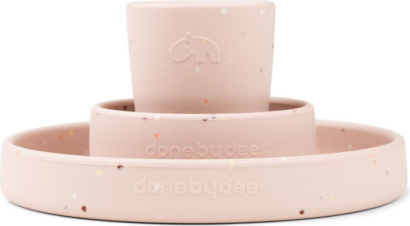 Silikone Spisesæt Confetti Powder