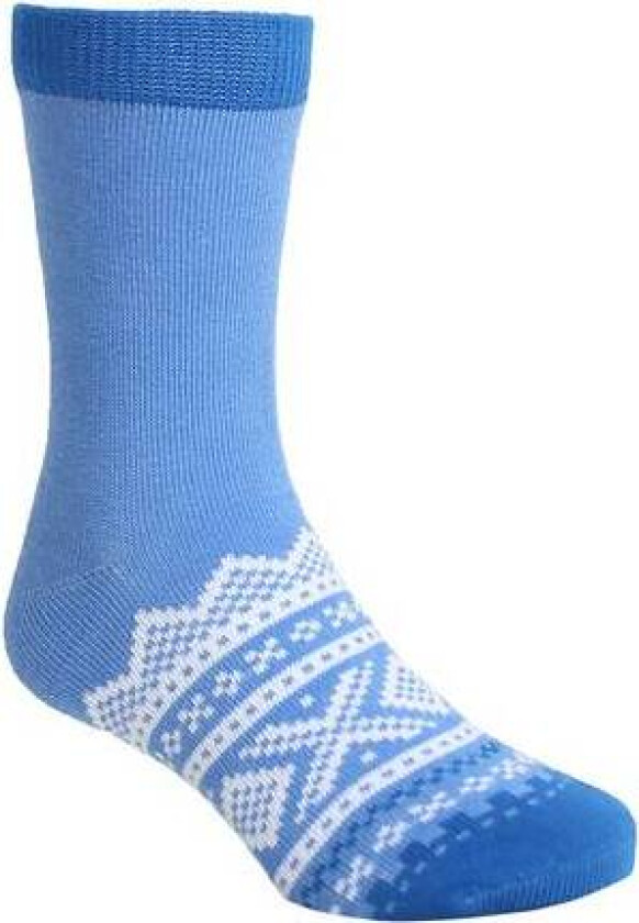 - Sokker i Bomull "Dodger Blue"