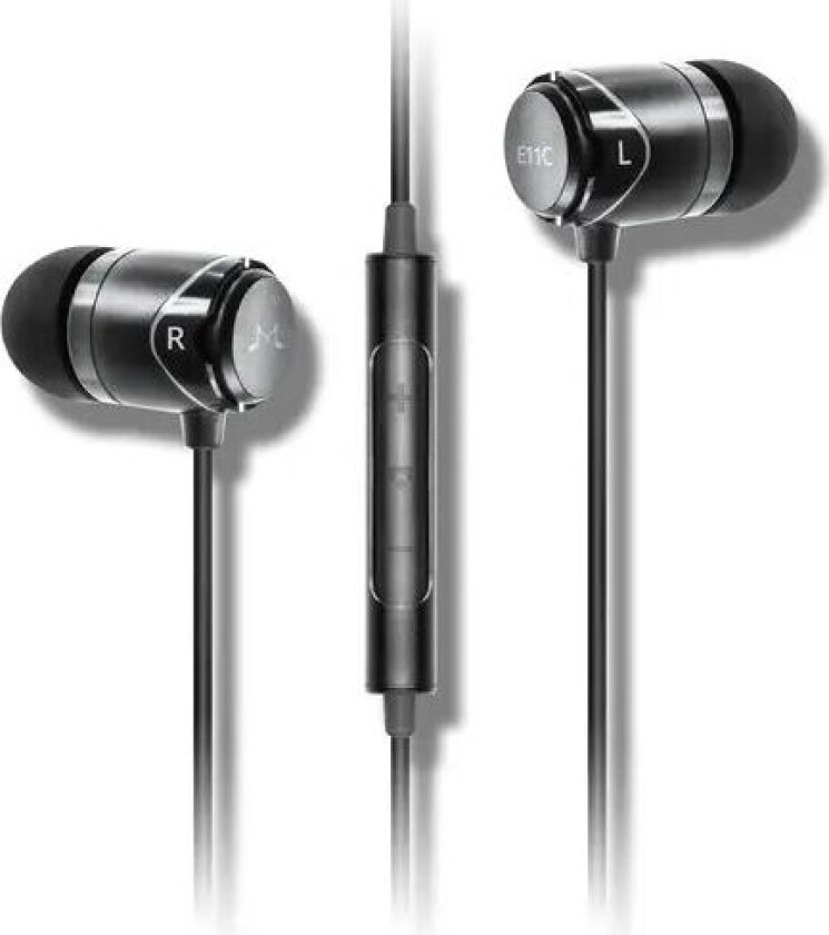 Soundmagic E11c Isolating Earphones With Mic Ørepropper 3,5 Mm Jakk Stereo